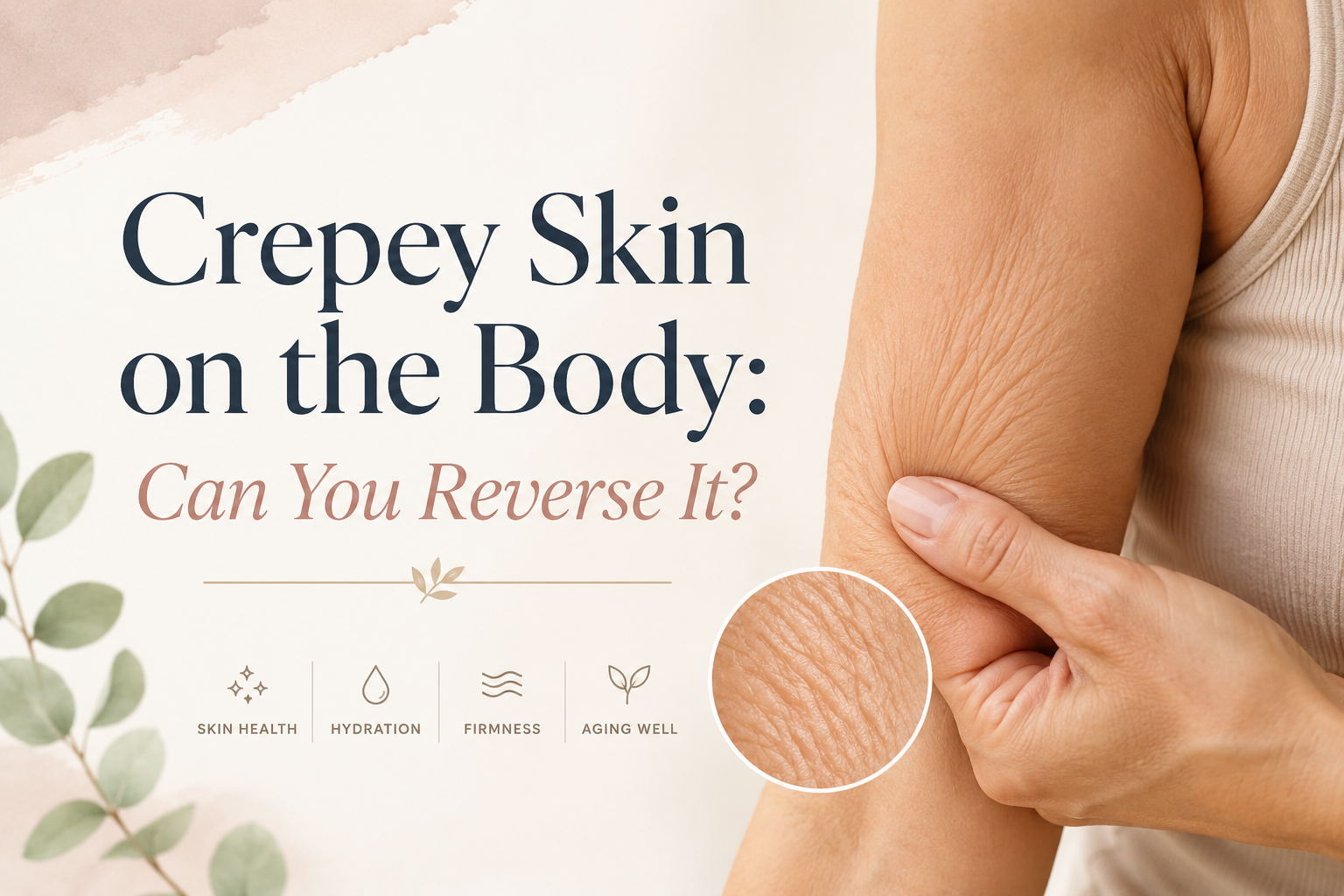 Crepey Skin on the Body: Can You Reverse It? | The Lotion