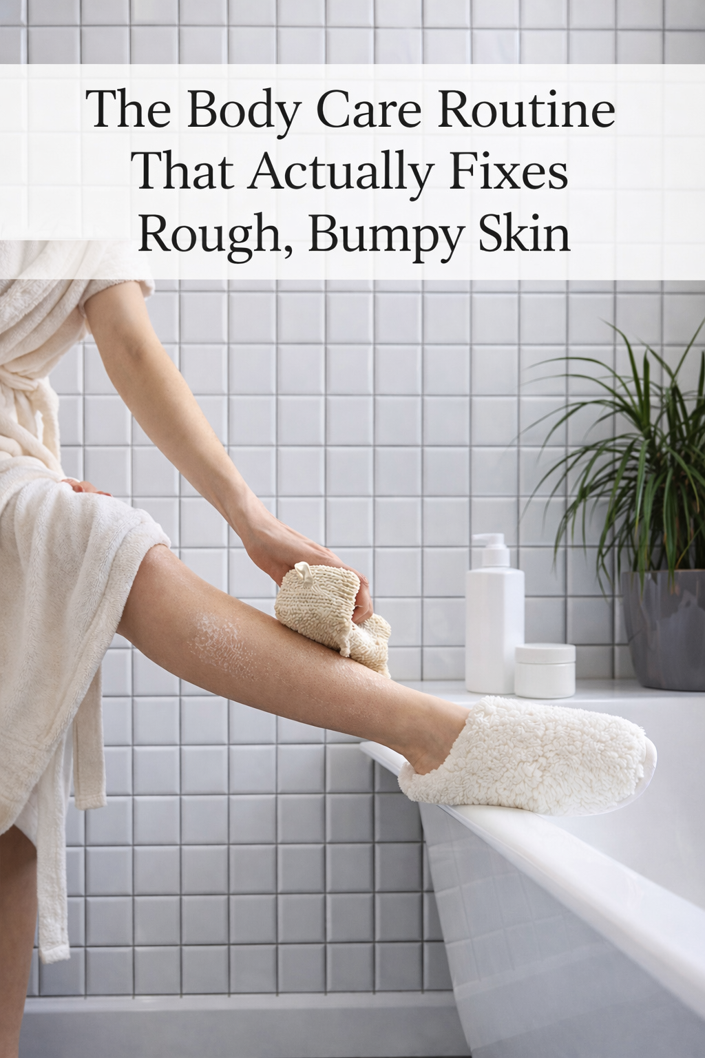 Best Body Care Routine for Rough Skin | Smooth Skin Plan – The Lotion